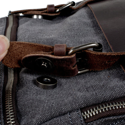 REINE Cotton Canvas Backpack