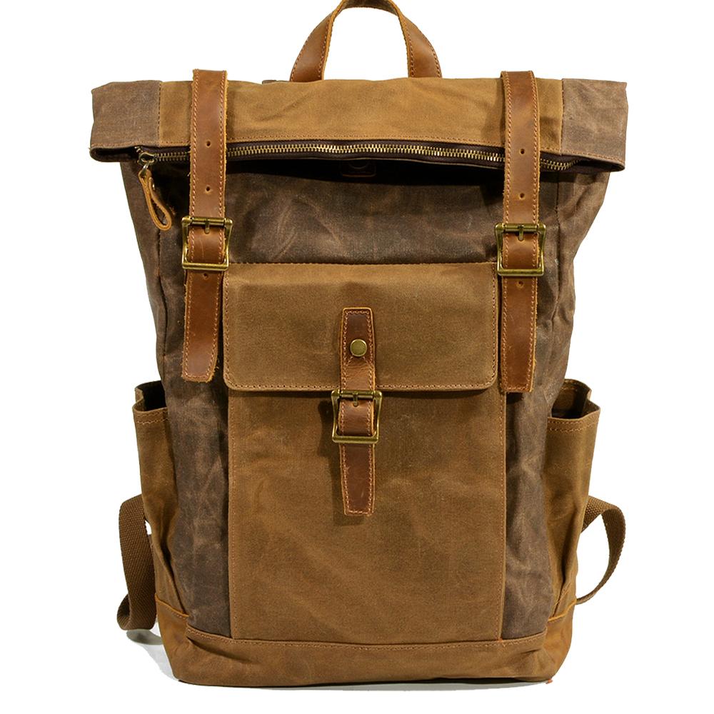 John Men's Canvas Backpack