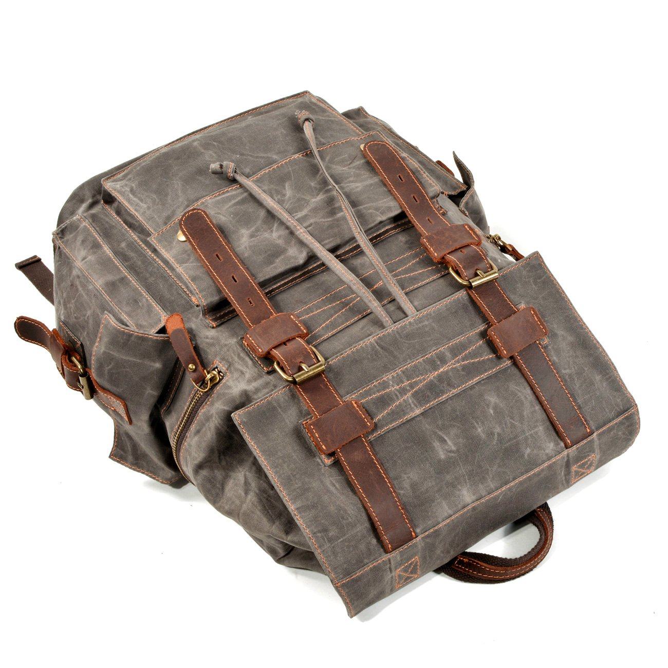 Ethan Canvas Drawstring Backpack