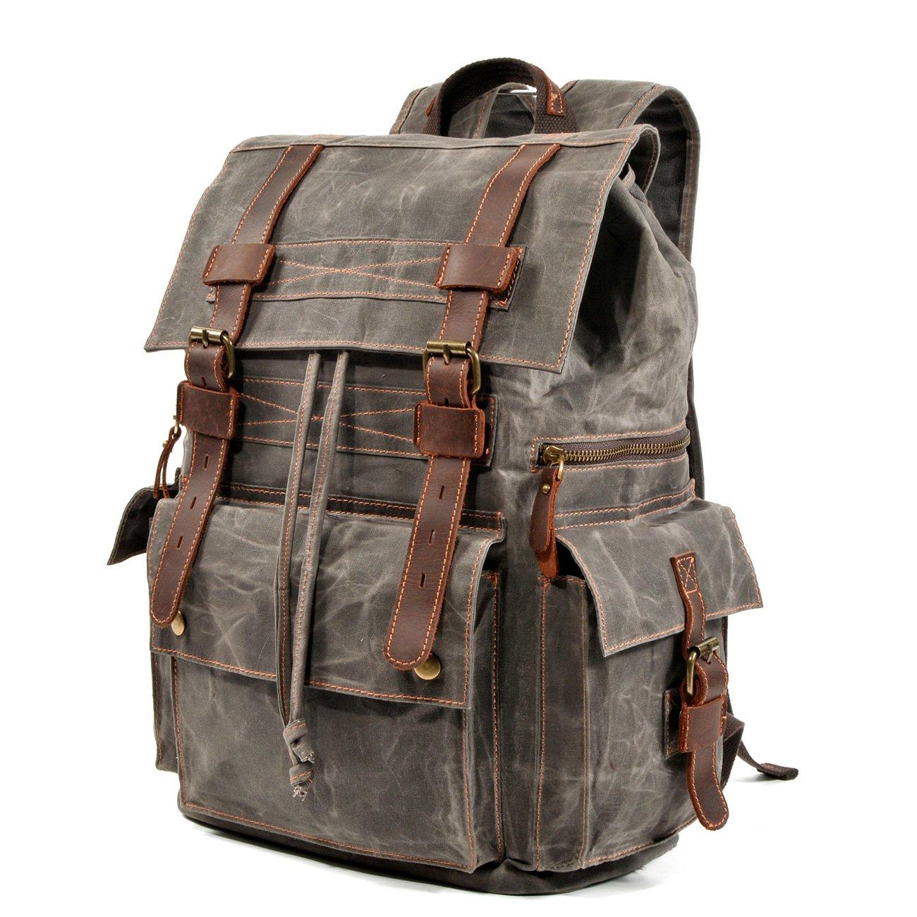 Ethan Canvas Drawstring Backpack