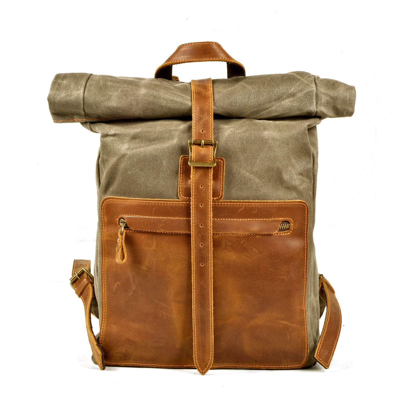 Waxed Canvas Backpack - LISBON Collection
