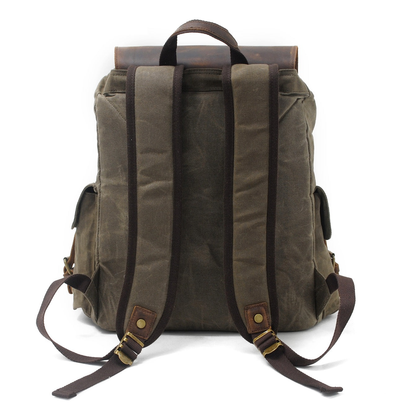 Logan Waxed Canvas Backpack