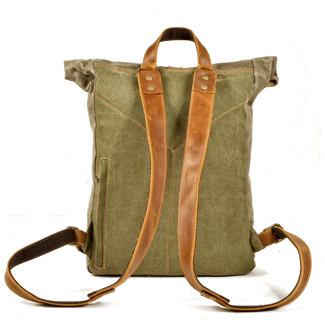 Waxed Canvas Backpack - LISBON Collection