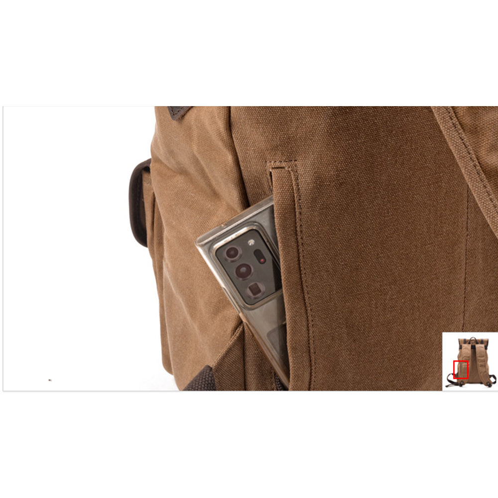 Finn Canvas Travel Backpack