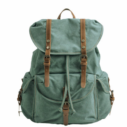 Harold Military-Style Canvas Backpack