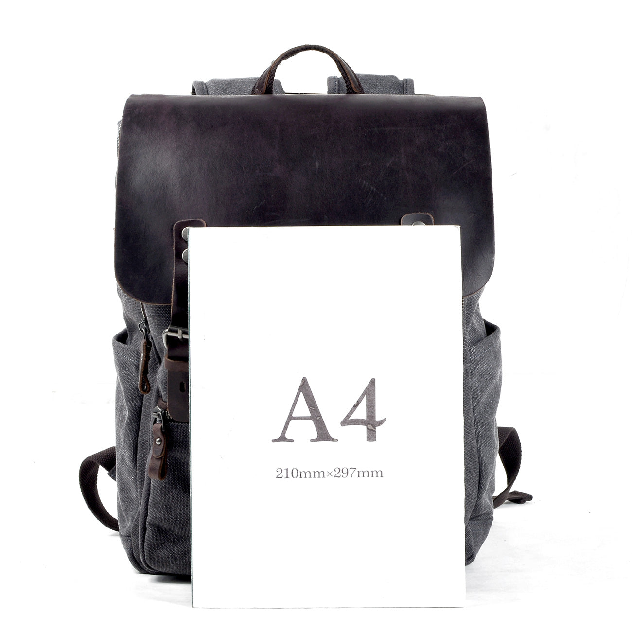 REINE Cotton Canvas Backpack