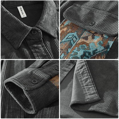 Ashton™ - Textured Patchwork Corduroy