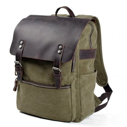 REINE Cotton Canvas Backpack
