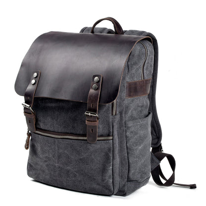 REINE Cotton Canvas Backpack