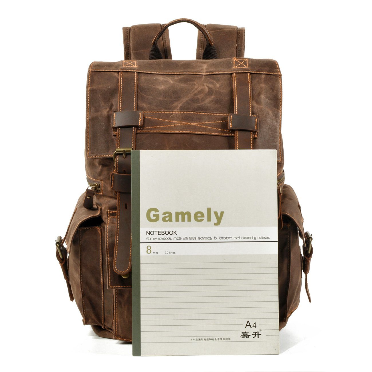 Ethan Canvas Drawstring Backpack