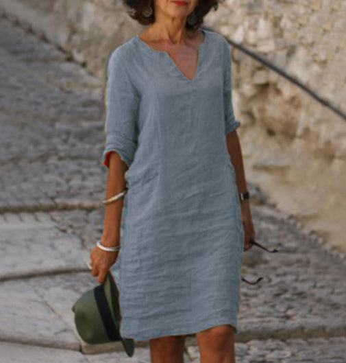 Chloe's™ Graceful Minimalist Dress