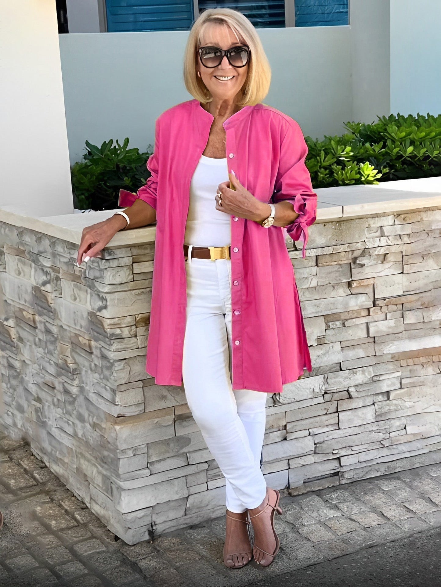 Lucia™ - Classic Button-Up Tunic