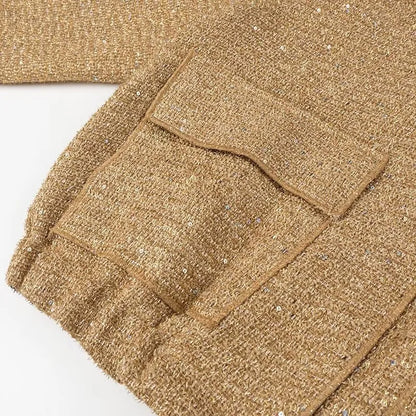 Eva | Jacket with Beaded Trim