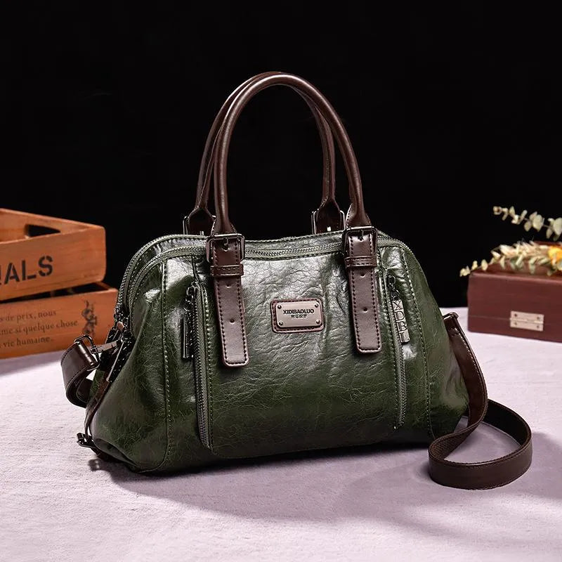 Nina - Stylish Leather Handbag