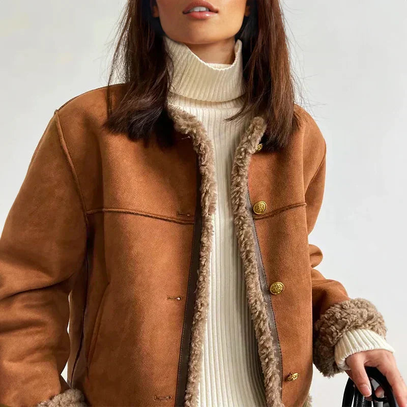 Char™ | Cozy Leather Jacket
