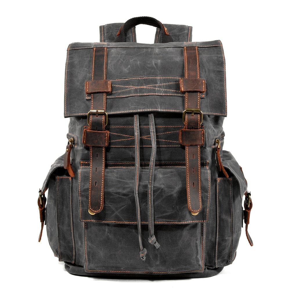 Ethan Canvas Drawstring Backpack