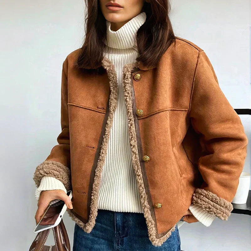 Char™ | Cozy Leather Jacket