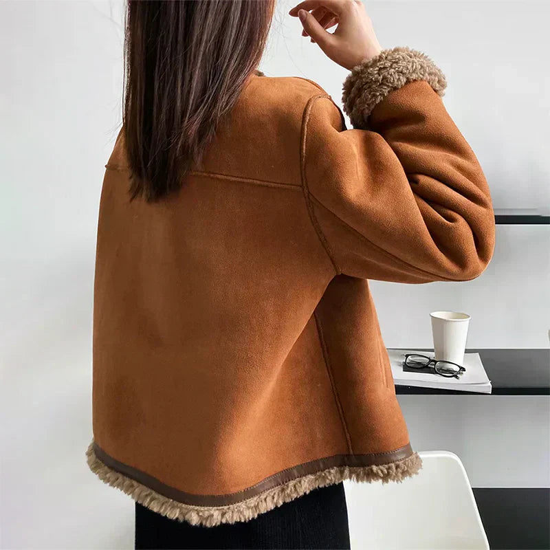 Char™ | Cozy Leather Jacket