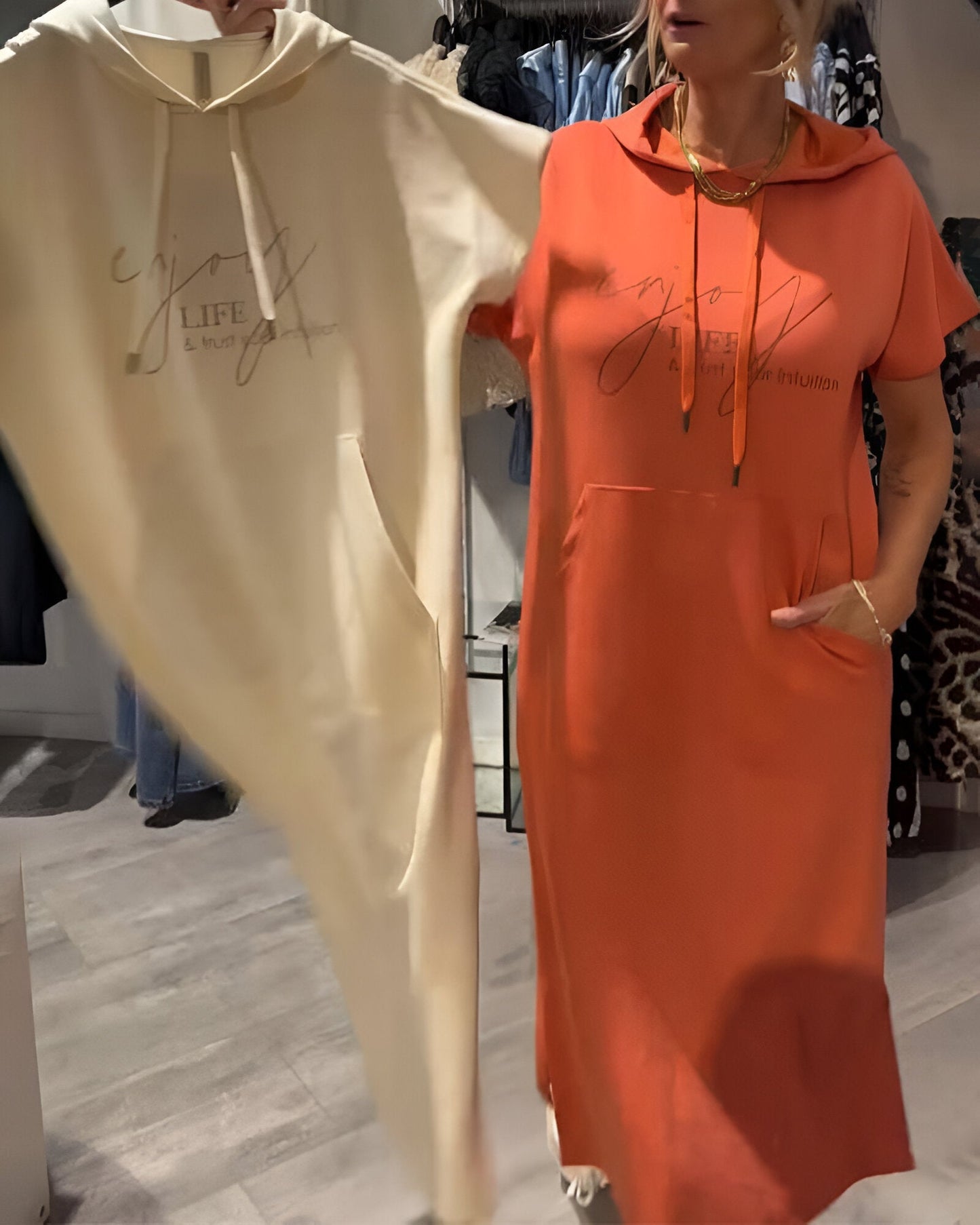 Serenity Hoodie Dress by Sophie