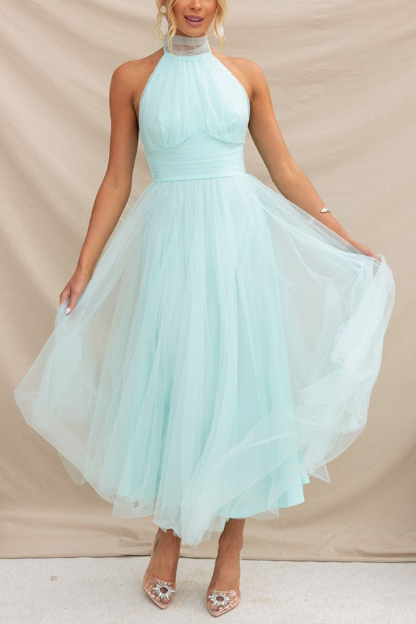 Mavy - Maxi Dress with Skirt