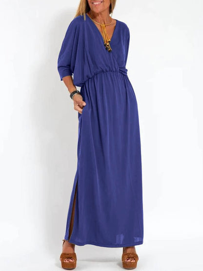 Timeless Elegance: Global Allure Maxi Dress