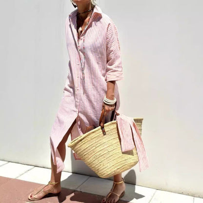 Ava™ Urban Stripes Easygoing Dress