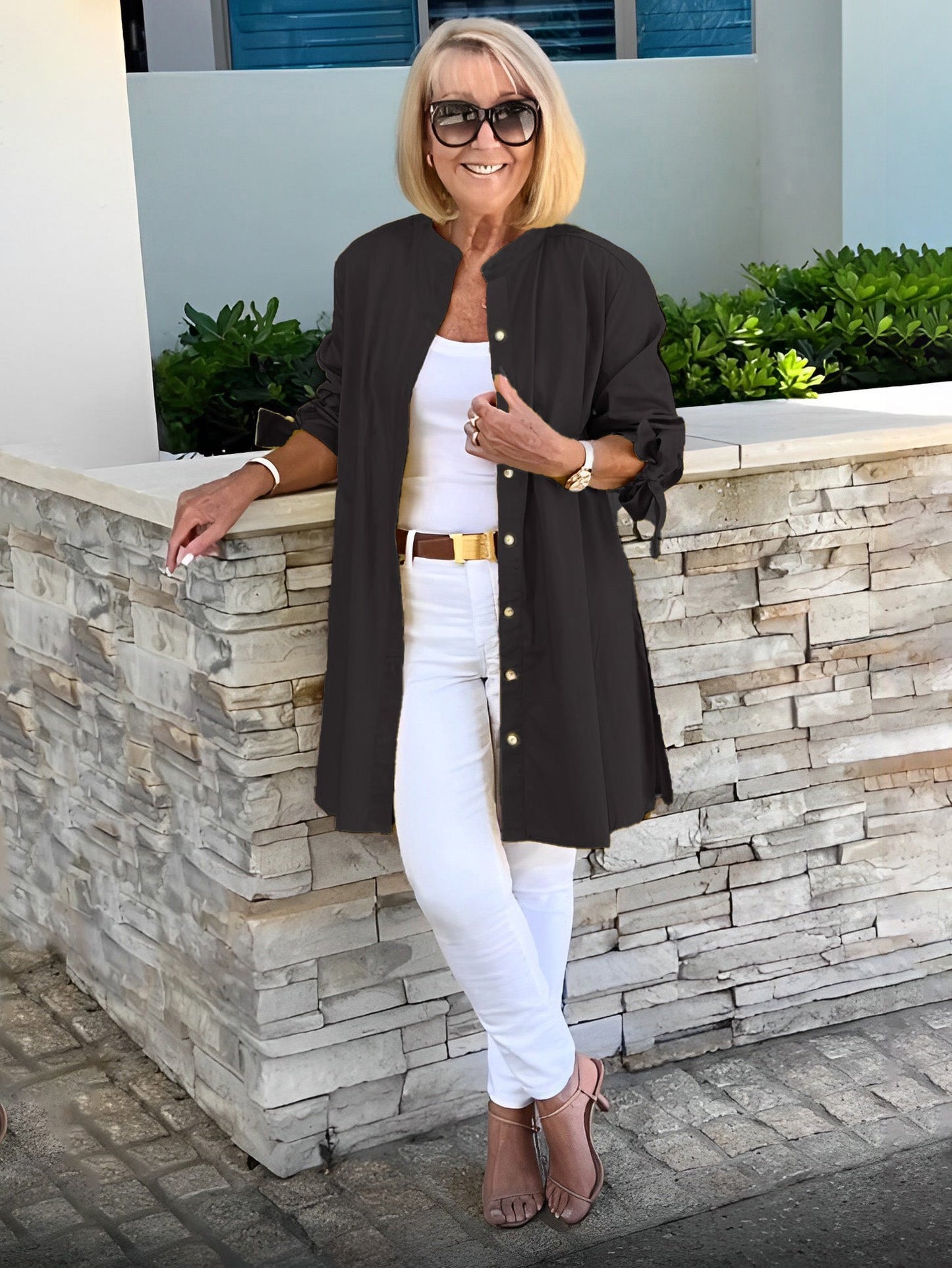 Lucia™ - Classic Button-Up Tunic