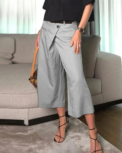 Aria™ - Stylish Cropped Two-Piece Ensemble