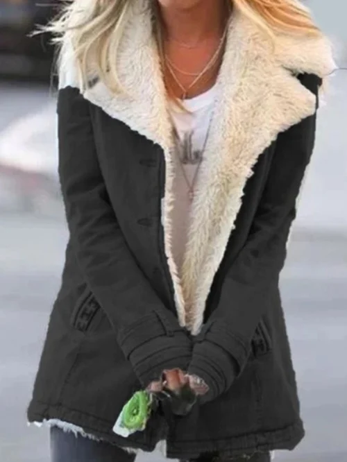 Scarlett™ - Cozy Sherpa-Lined Casual Jacket