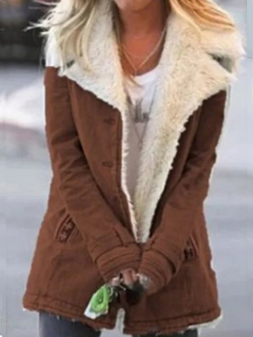 Scarlett™ - Cozy Sherpa-Lined Casual Jacket