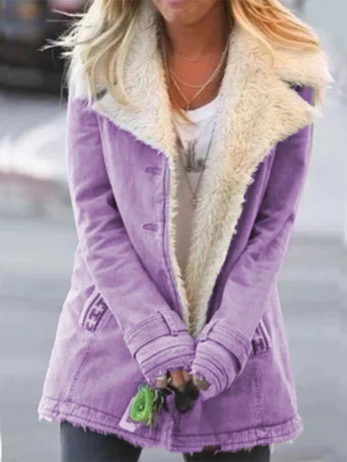 Scarlett™ - Cozy Sherpa-Lined Casual Jacket