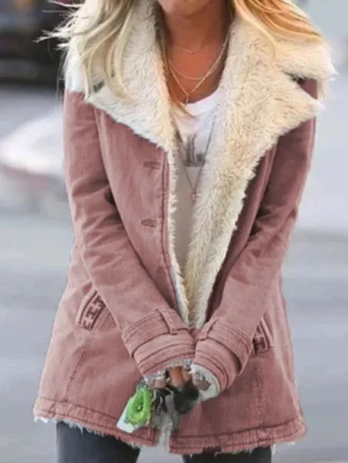 Scarlett™ - Cozy Sherpa-Lined Casual Jacket