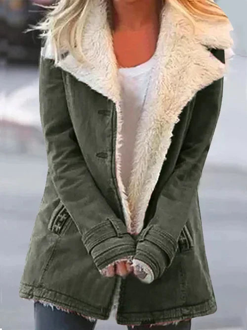 Scarlett™ - Cozy Sherpa-Lined Casual Jacket