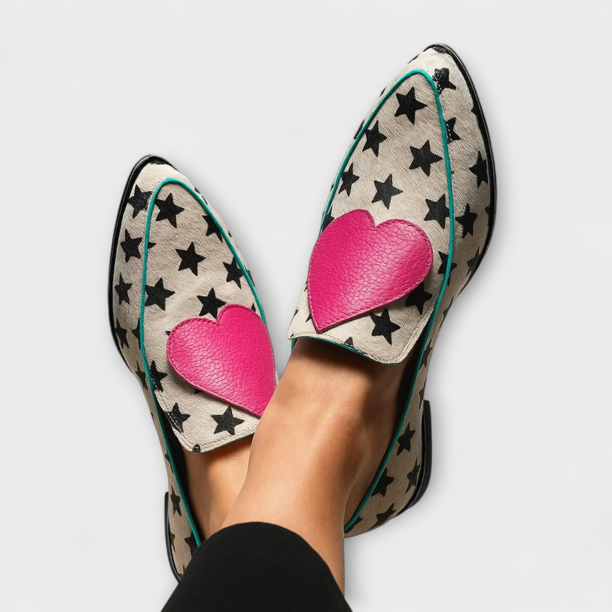 Javy – Beige Slip-On Loafers
