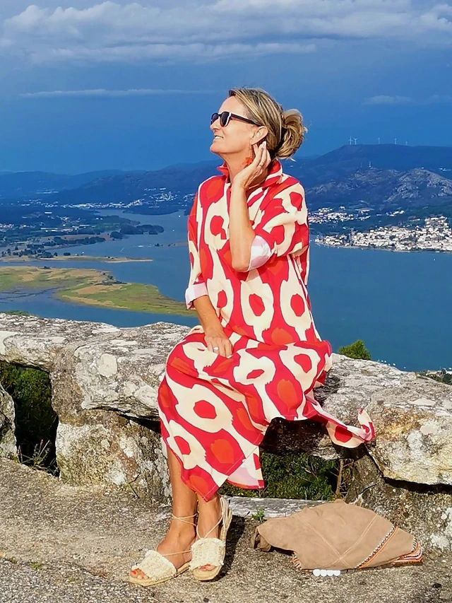 Sunset Bliss Sofia Kaftan