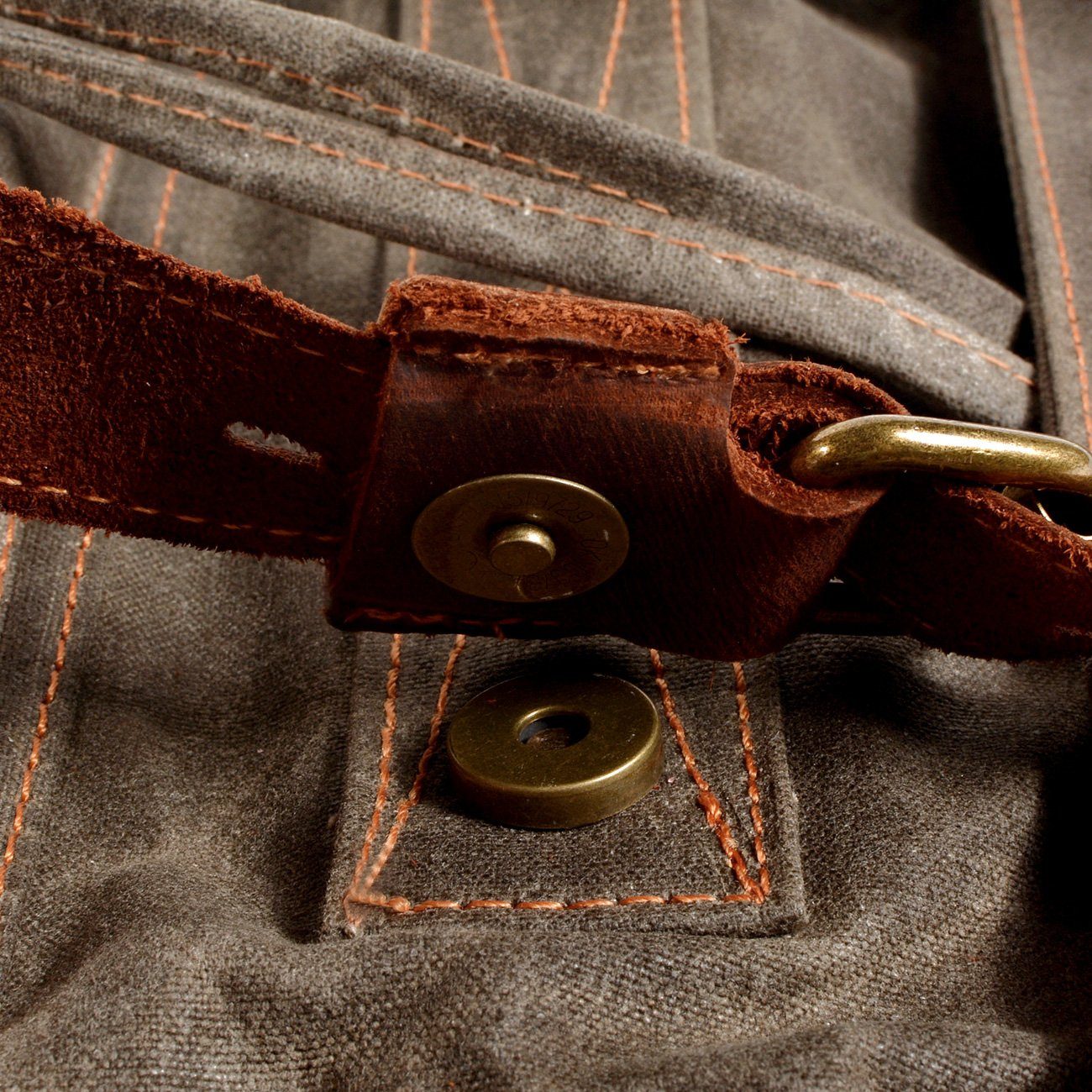 Ethan Canvas Drawstring Backpack