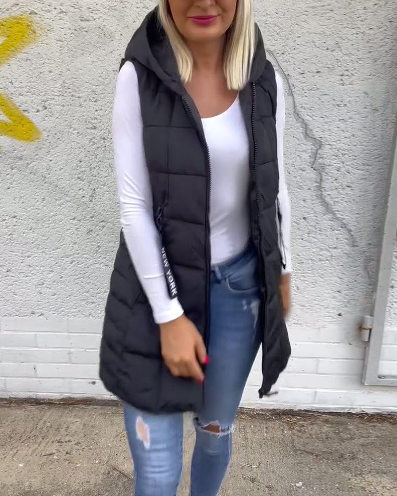 Nova™ - Quilted Hooded Vest for Urban Style