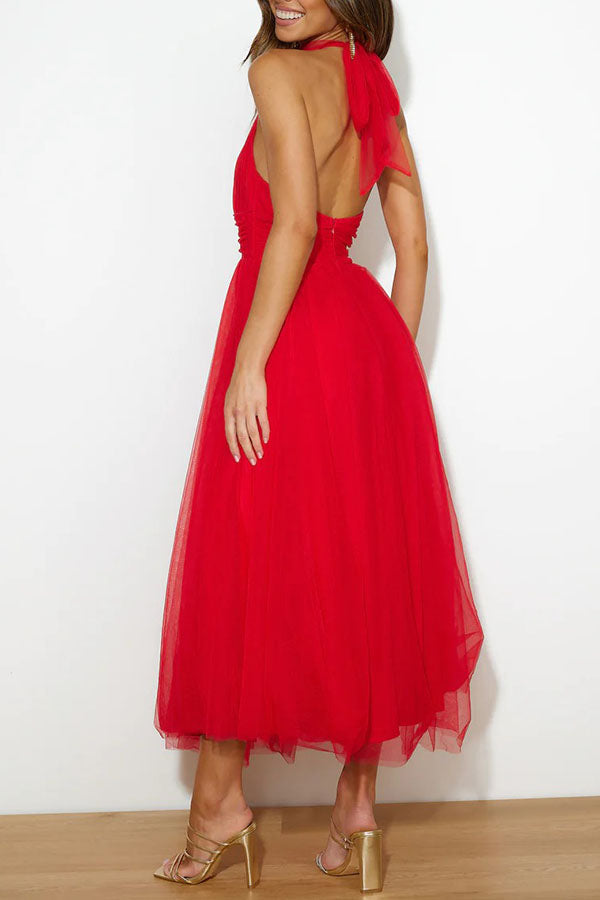 Mavy - Maxi Dress with Skirt