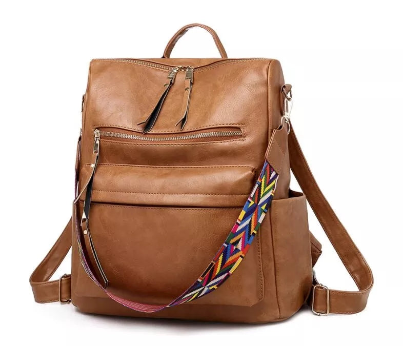Savannah | Stylish Leather Backpack for Contemporary Women