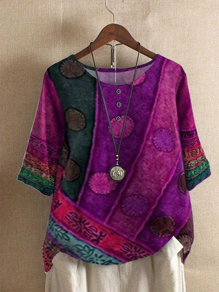 Mirella™ Enchanted Floral Blouse