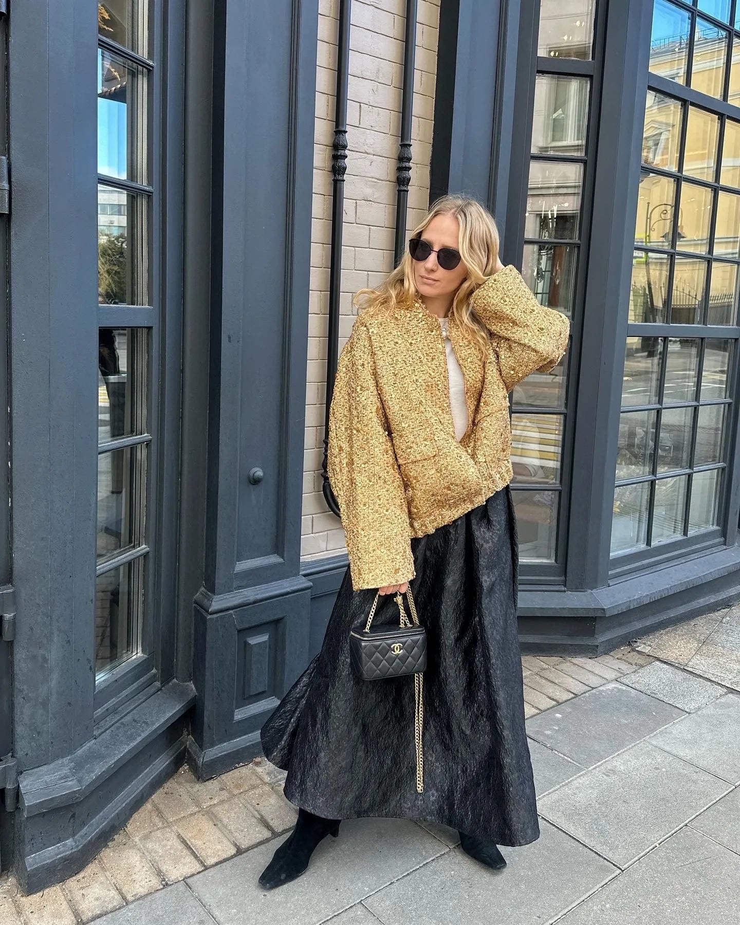 Eva | Jacket with Beaded Trim