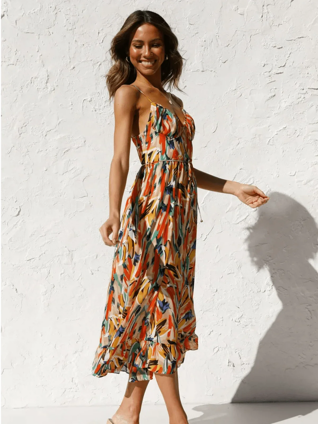 Emma™ | Radiant Bliss Midi Dress