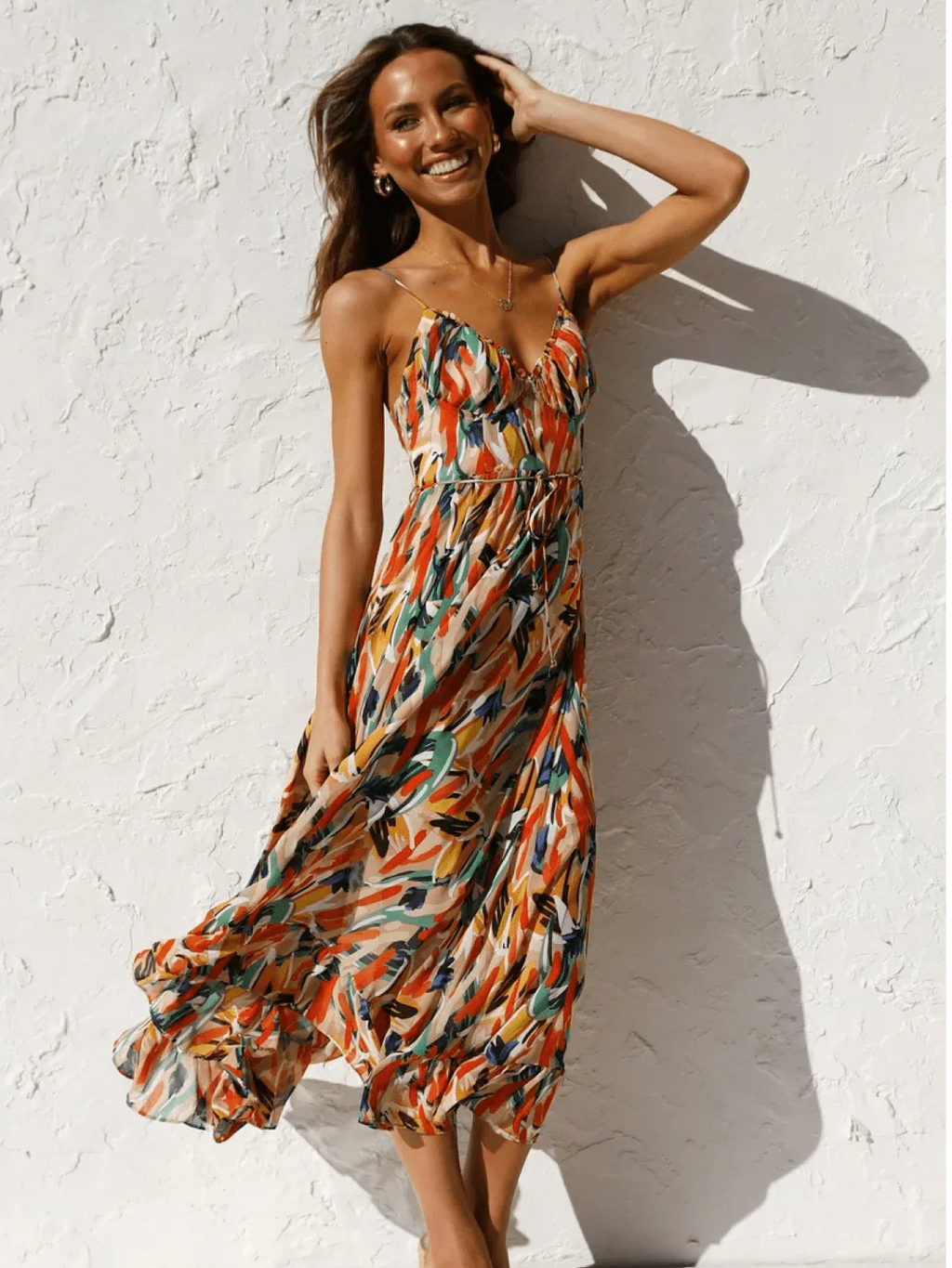 Emma™ | Radiant Bliss Midi Dress