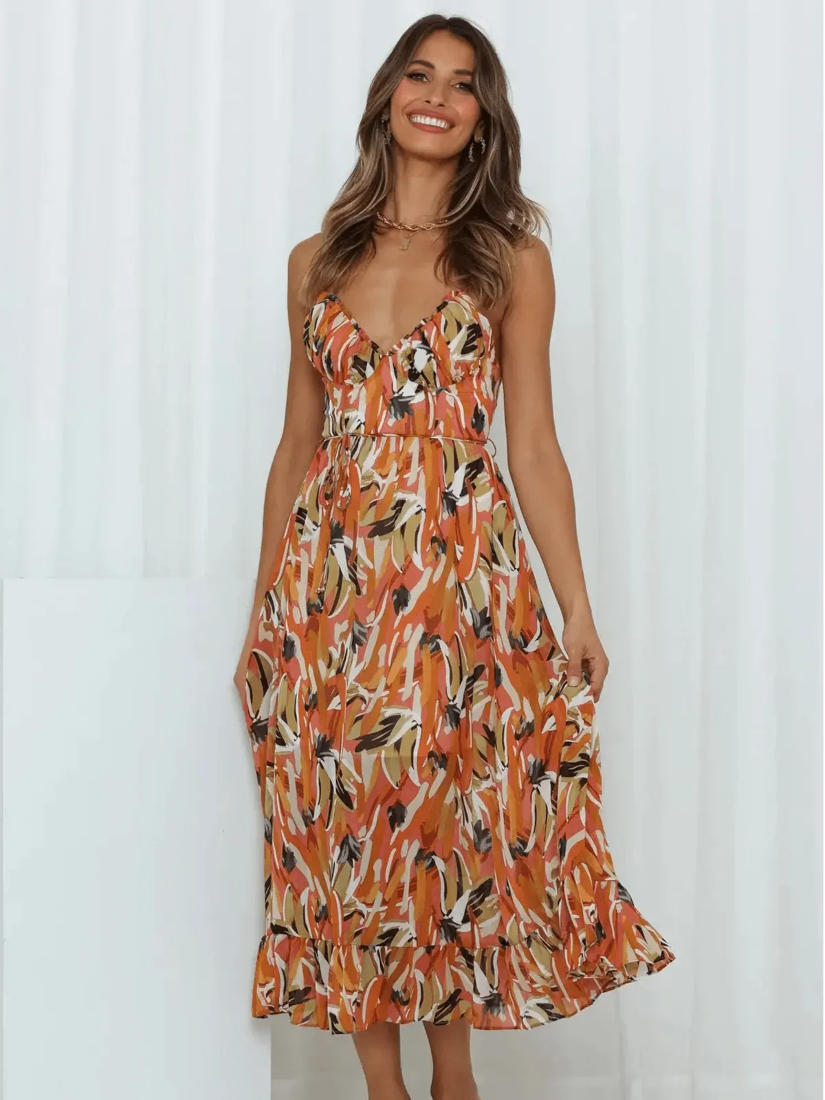 Emma™ | Radiant Bliss Midi Dress
