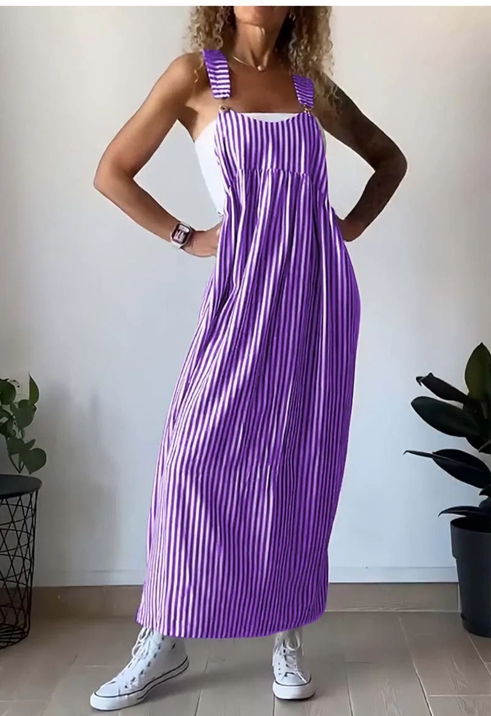 Ella™ - Easygoing Striped Dress