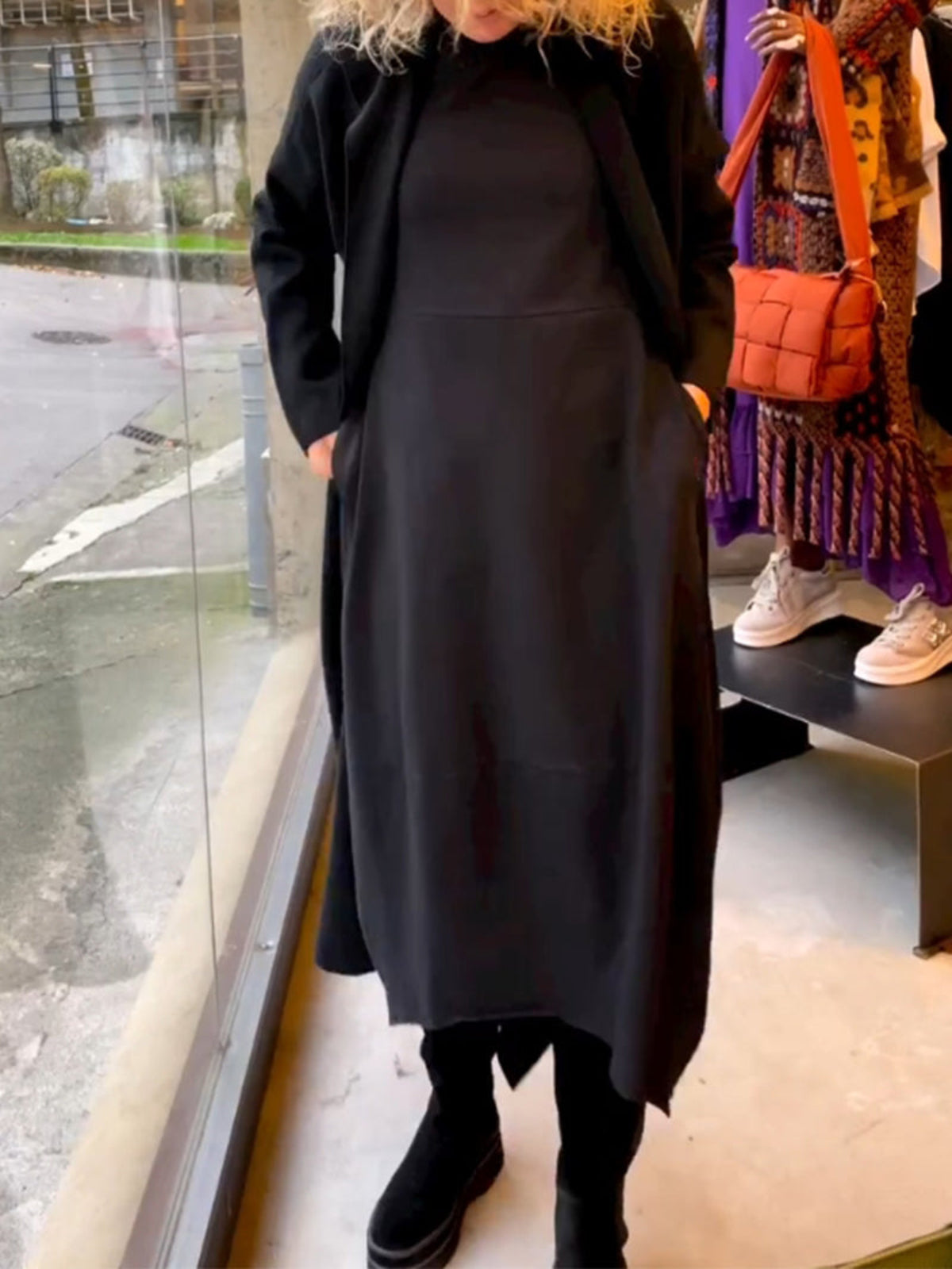 Eloise™ Midi Dress with Pockets