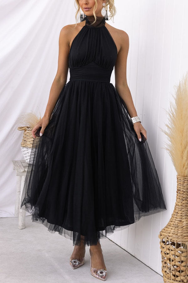 Mavy - Maxi Dress with Skirt