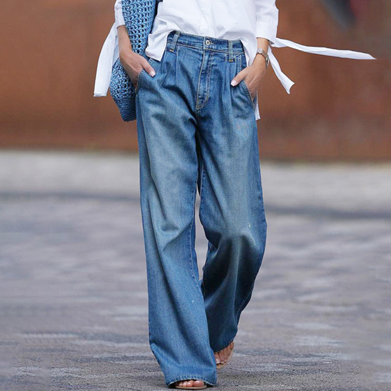 Ariana™ - Women's Wide-Leg Jeans with Relaxed Fit