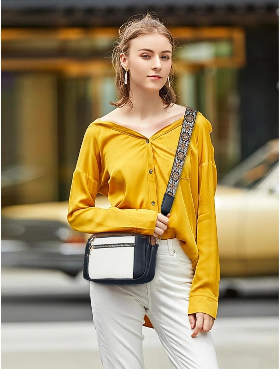 Ella | Elegant Leather Shoulder Bag