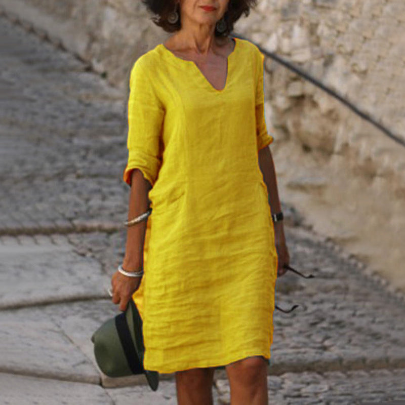 Chloe's™ Graceful Minimalist Dress